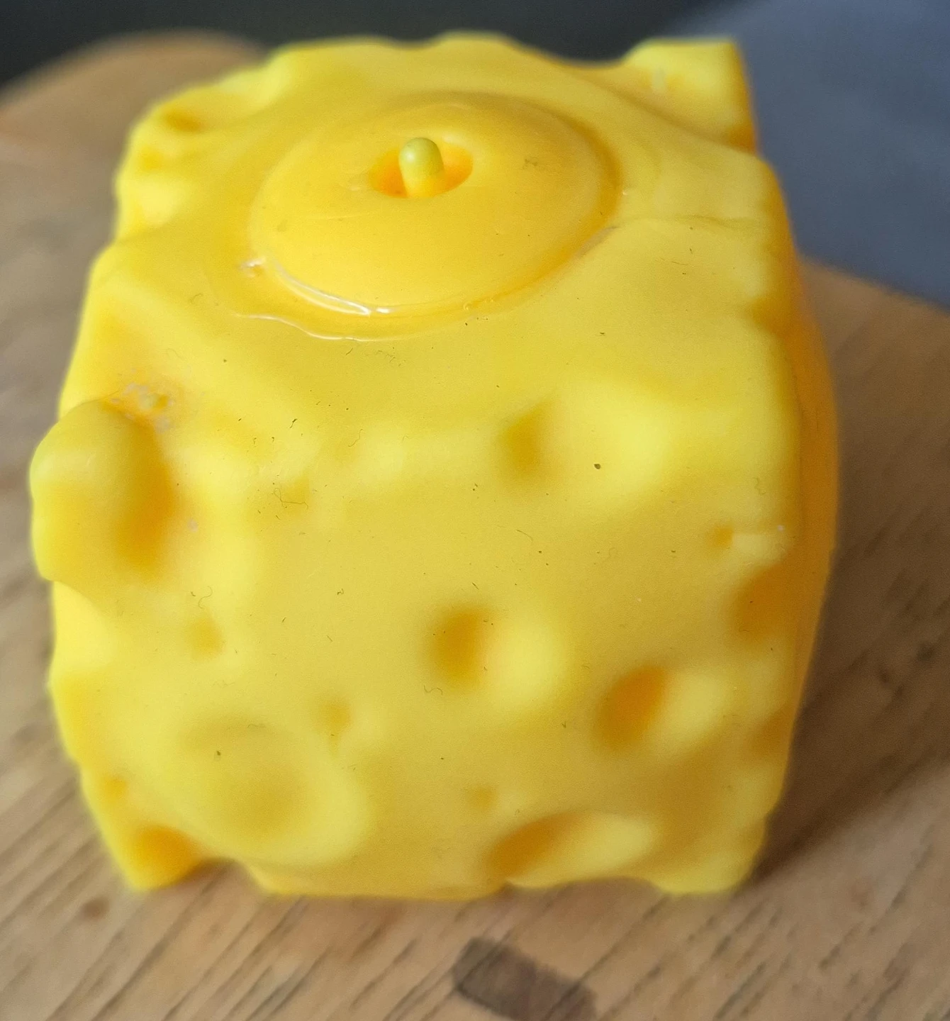 Yellow Cheese Block Toy