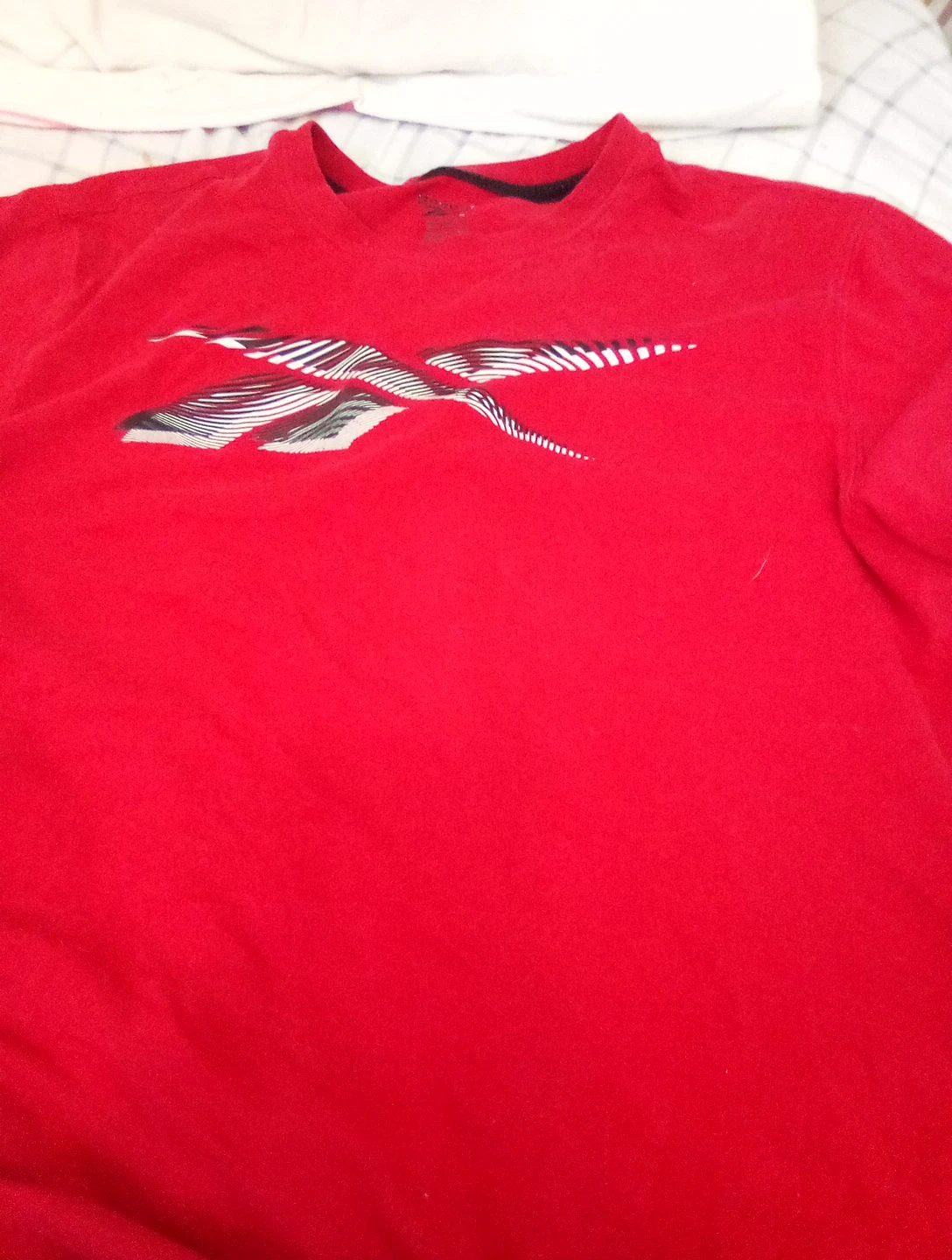 Reebok Red T-Shirt with Logo