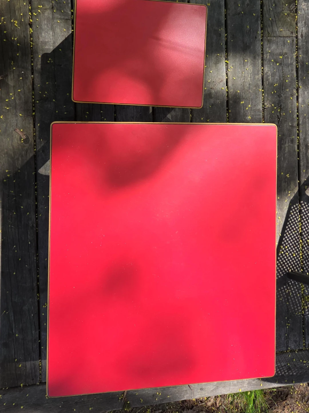 Canadian made Red Kids Table and Chair Set