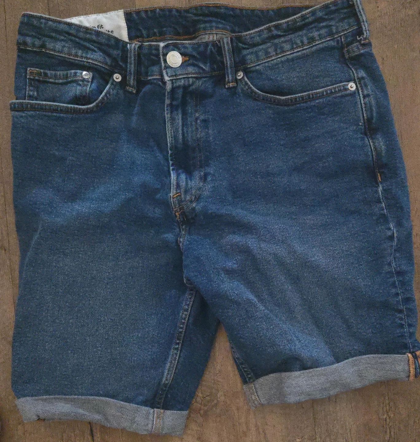 H&M Slim Fit Denim Shorts - photo 4