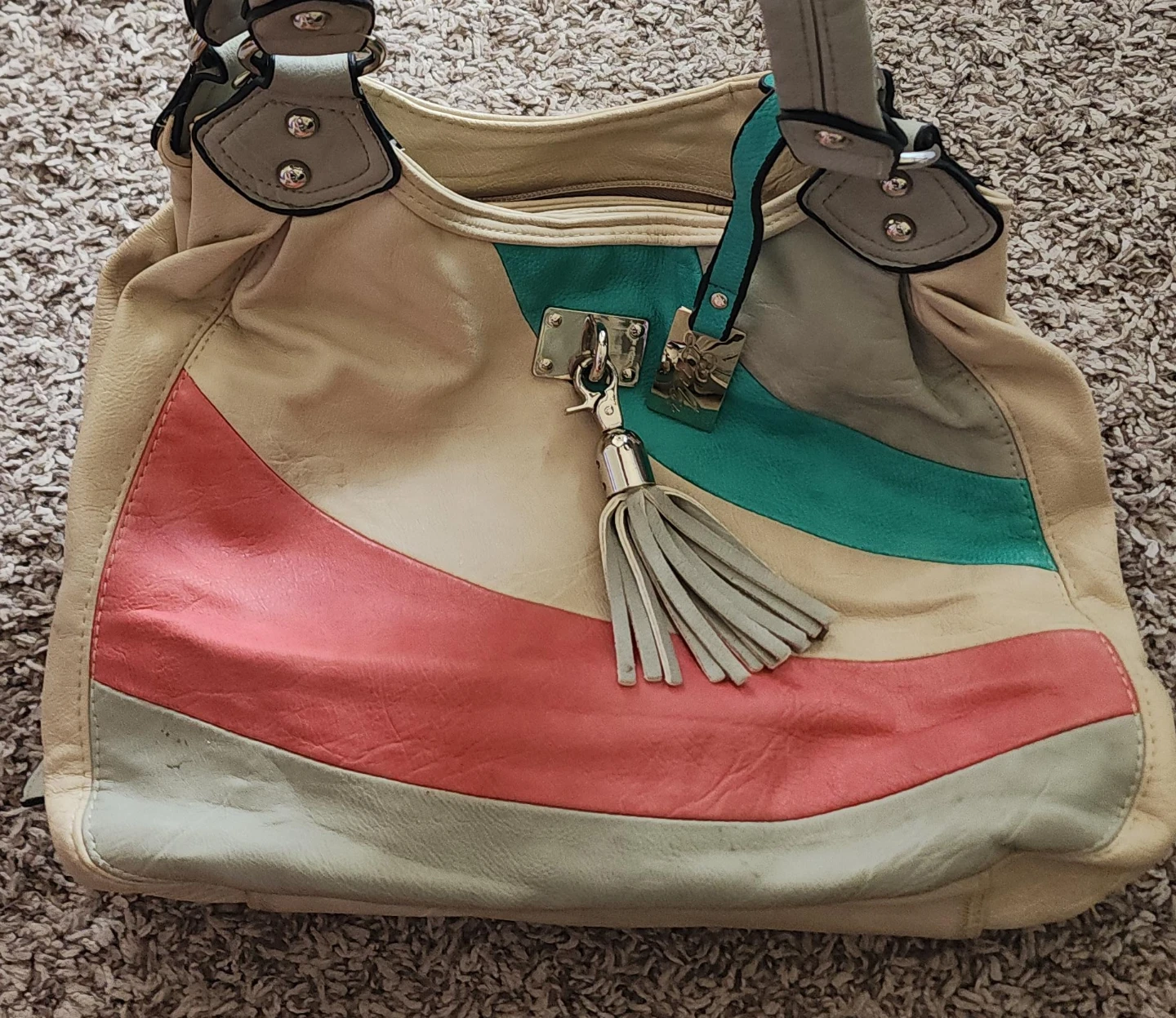 Pala Colour Block Shoulder Bag