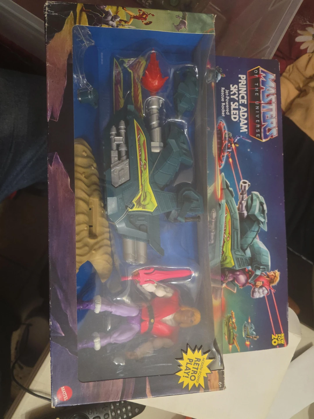 Masters of the Universe Prince Adam Sky Sled