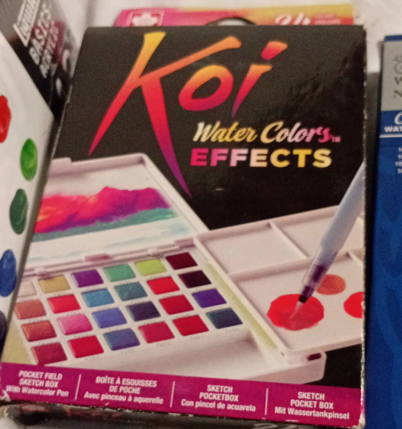 Sakura Koi Water Colors Effects Set - 24 Half Pans