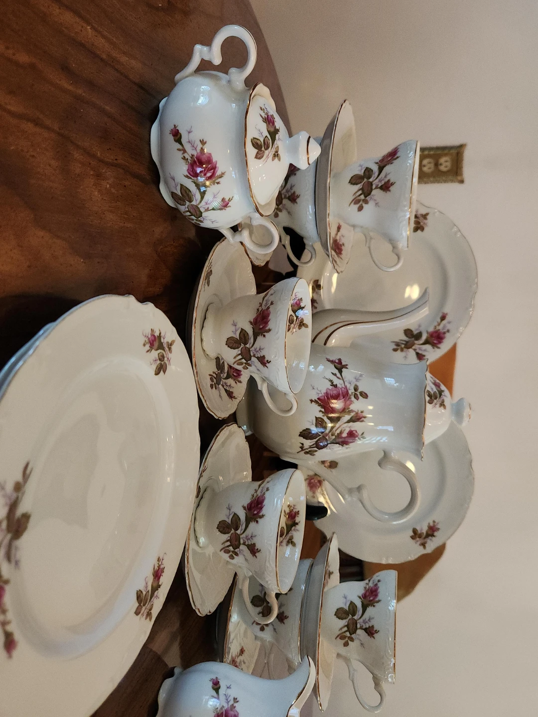 Vintage Floral Tea Set