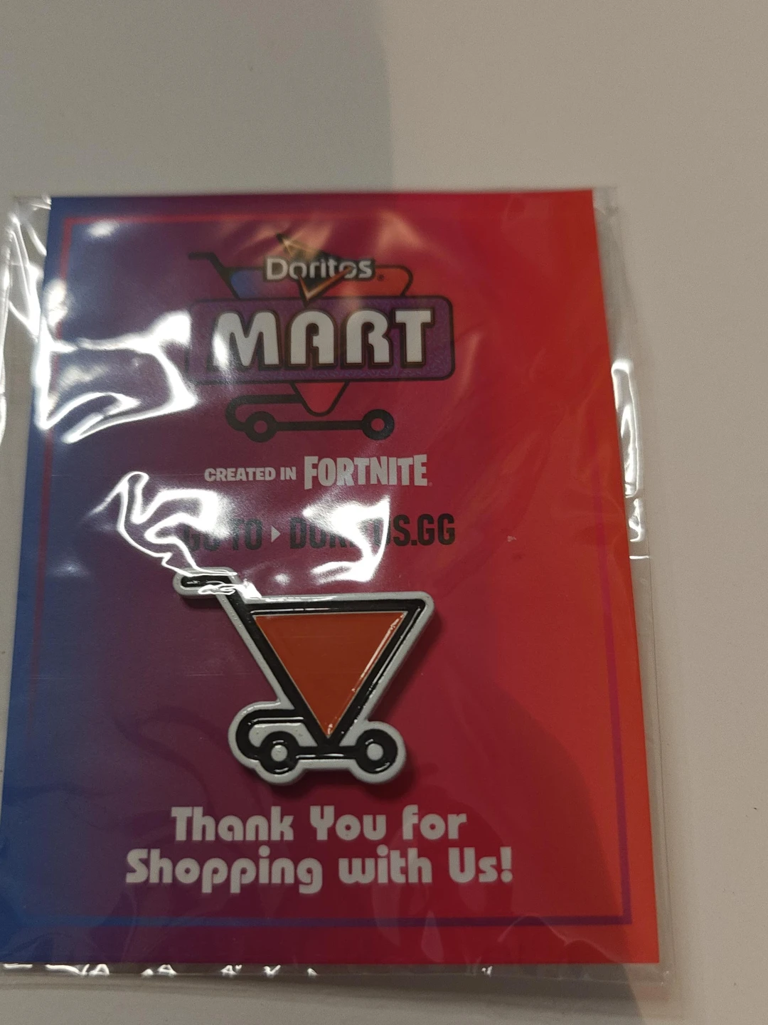 Doritos x Fortnite Doritos Mart Enamel Pin