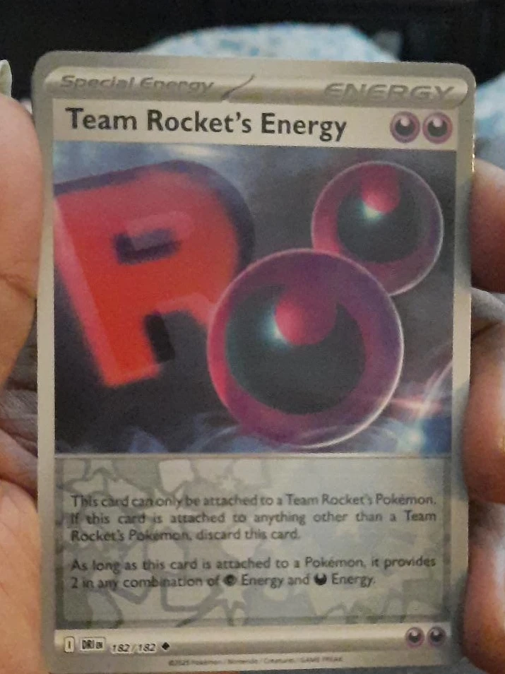 Team Rocket's Energy Special Energy Card 182/182