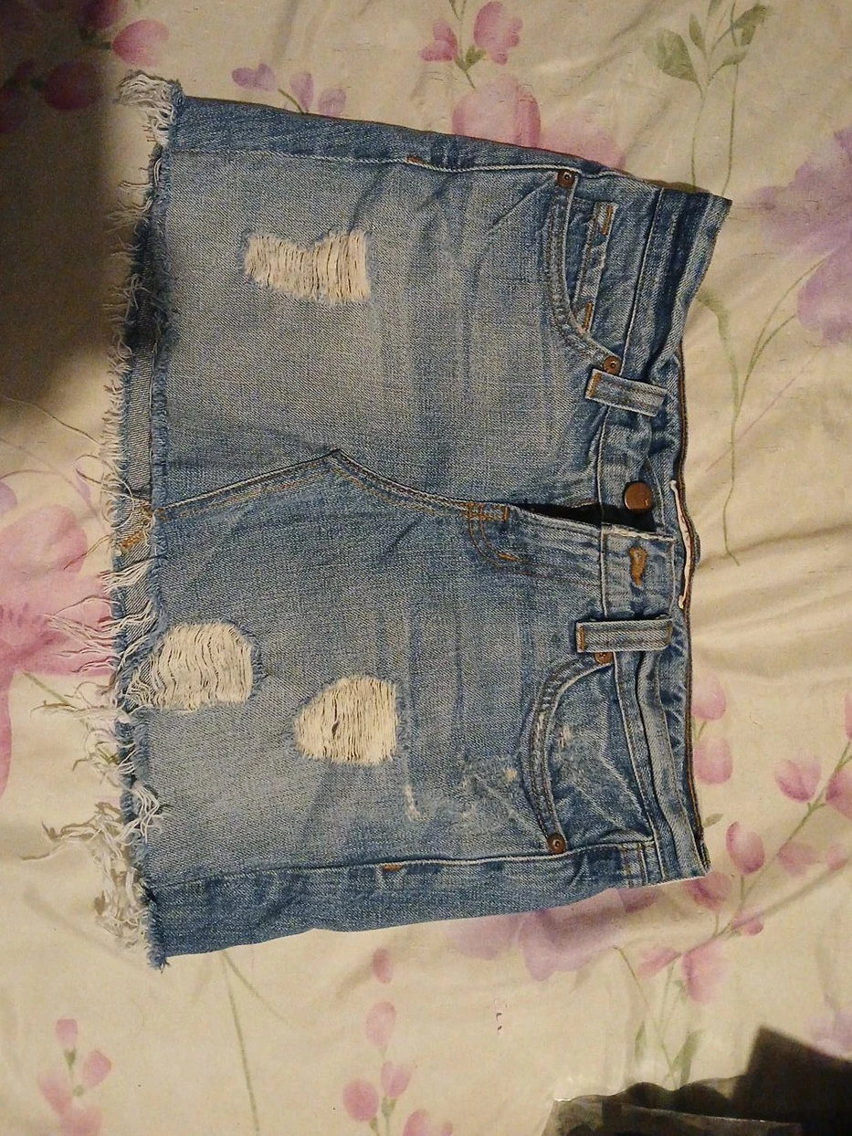 J Brand Denim Mini Skirt