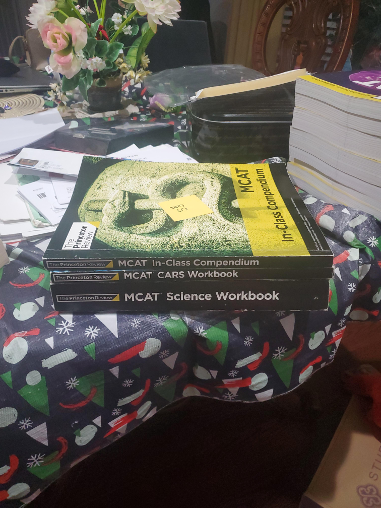 The Princeton Review MCAT Books (Compendium, CARS, Science)