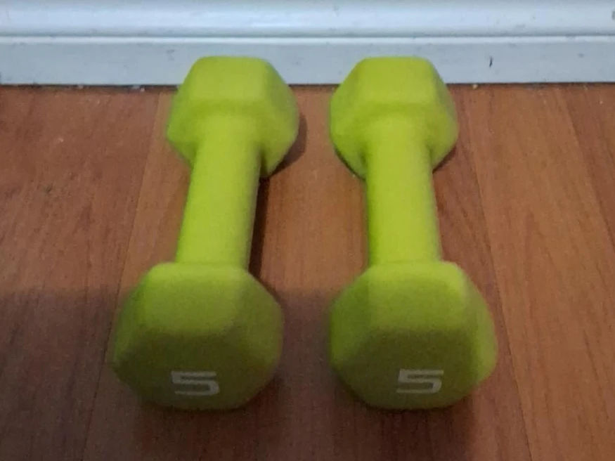 Pair of 5lb Dumbbells