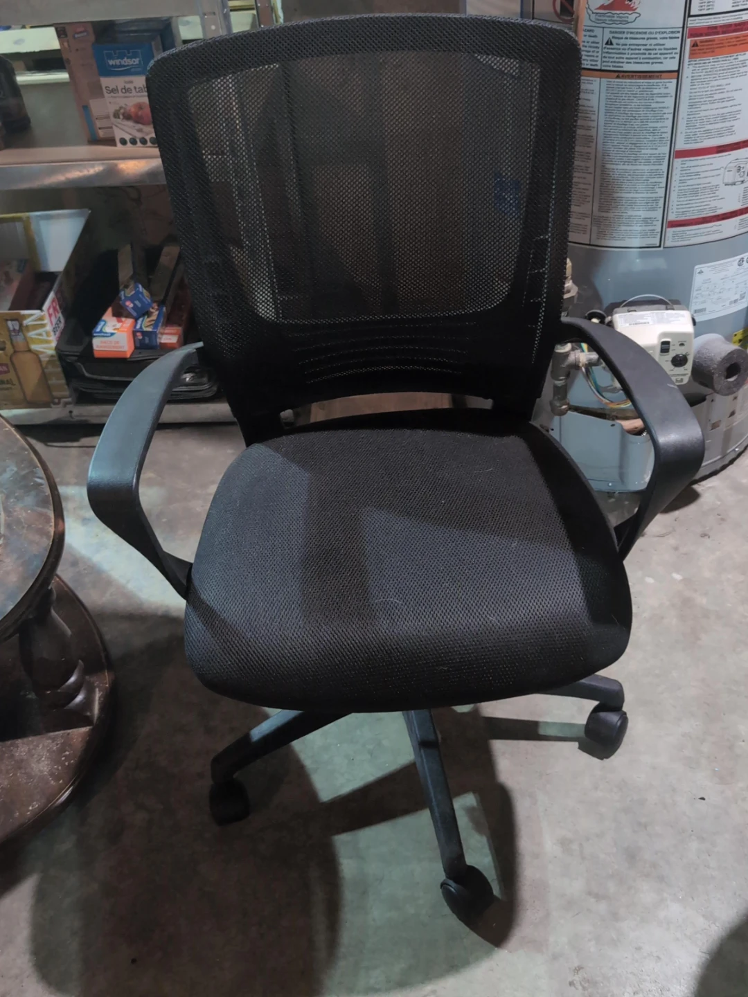 Black Mesh Office Chair