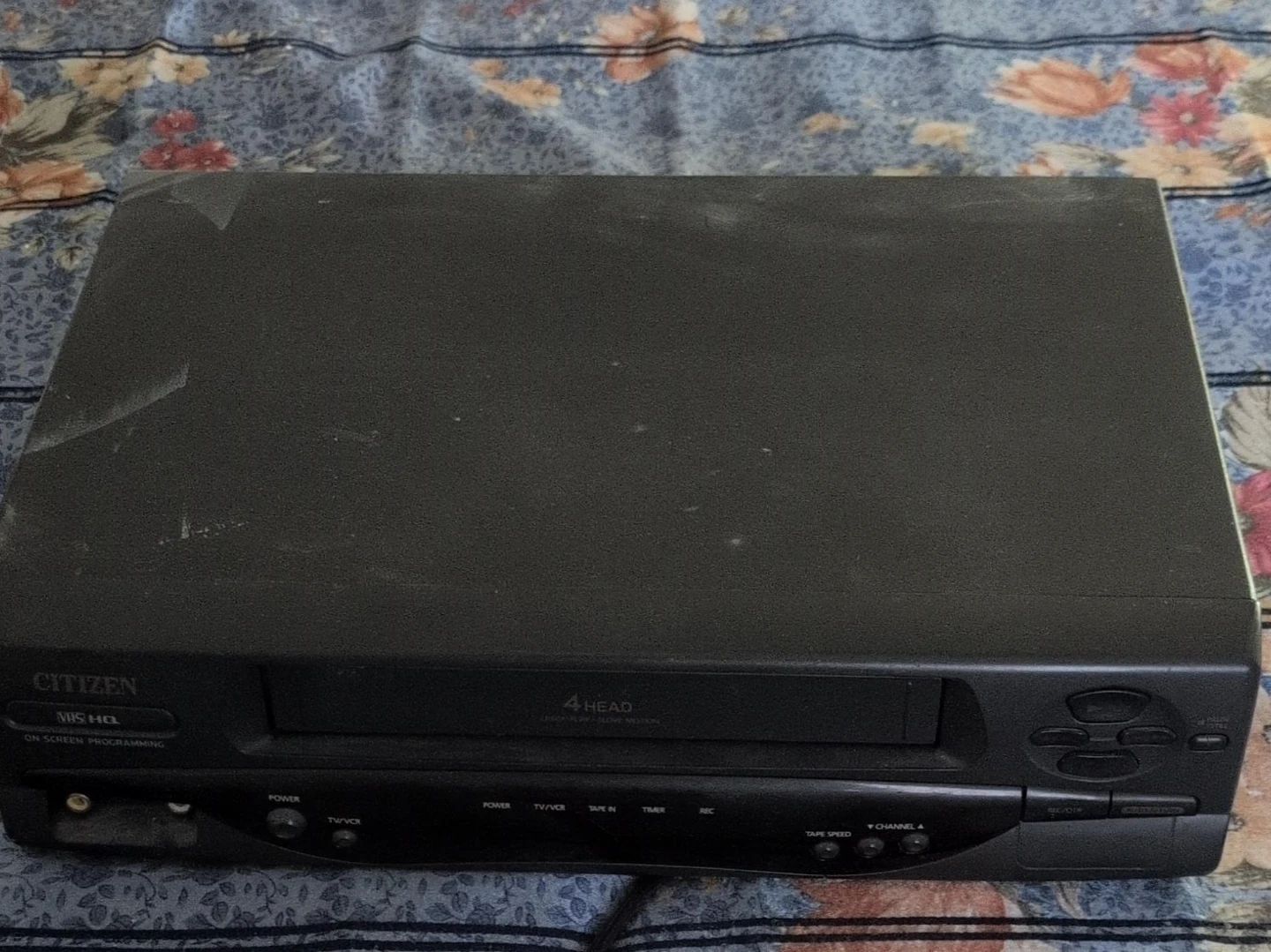 Citizen VHS HQ 4 Head VCR