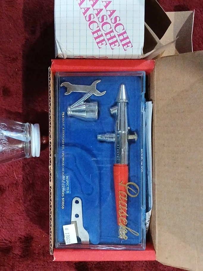 Paasche Airbrush with Jar