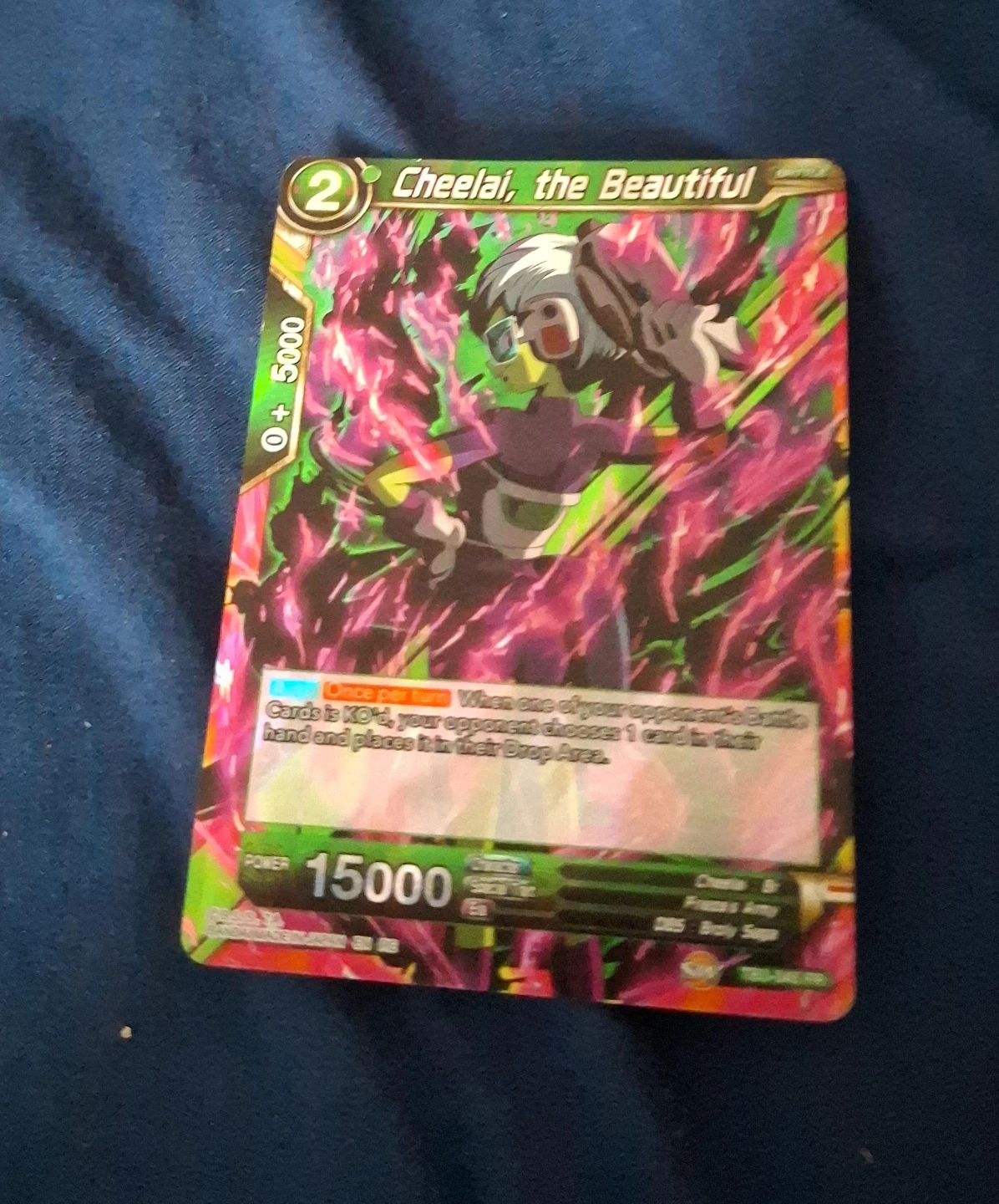 Dragon Ball Super Card Game Cheelai, the Beautiful