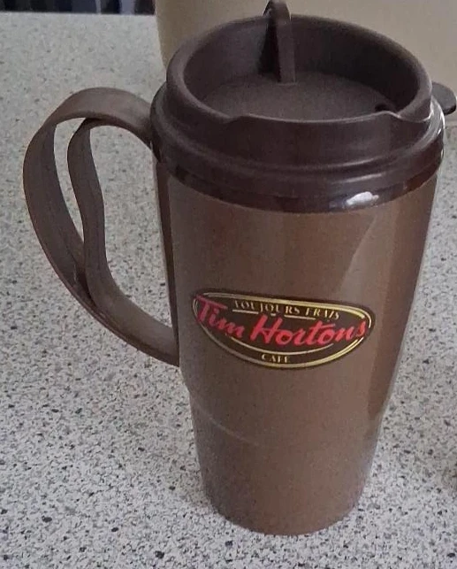 Vintage Hortons Travel Mug