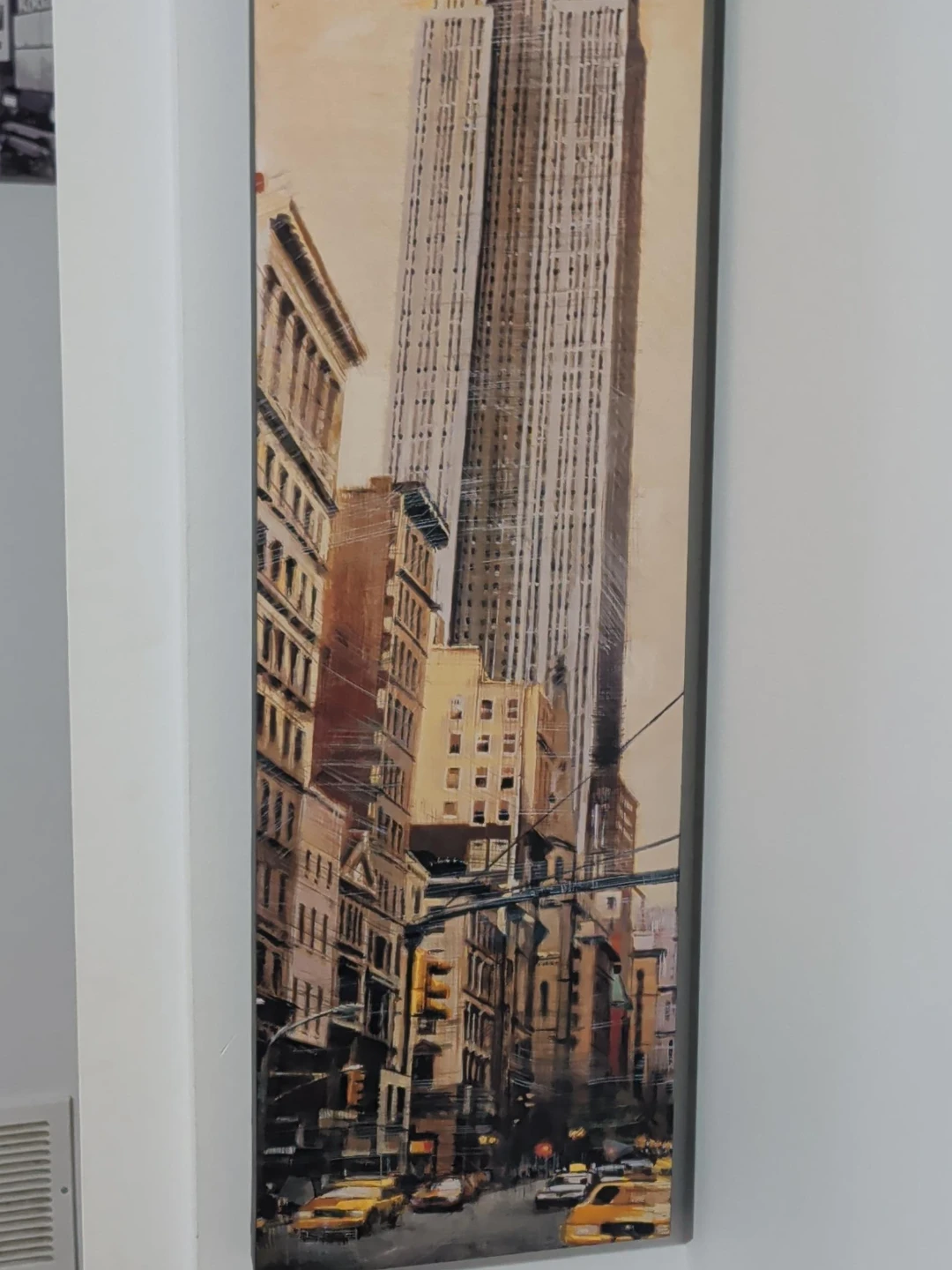 New York City Street Scene Painting