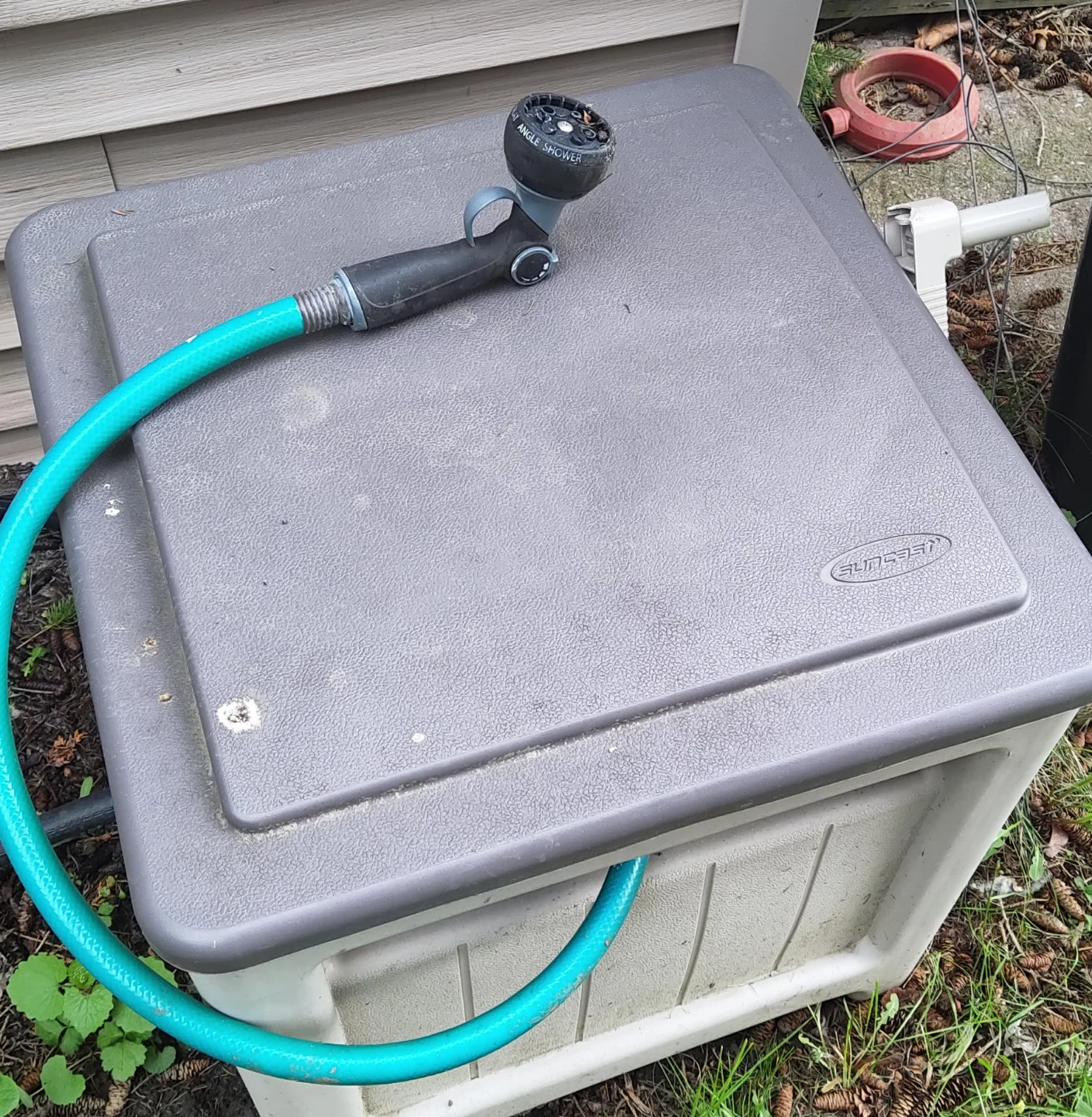 Suncast Hose Reel Storage Box