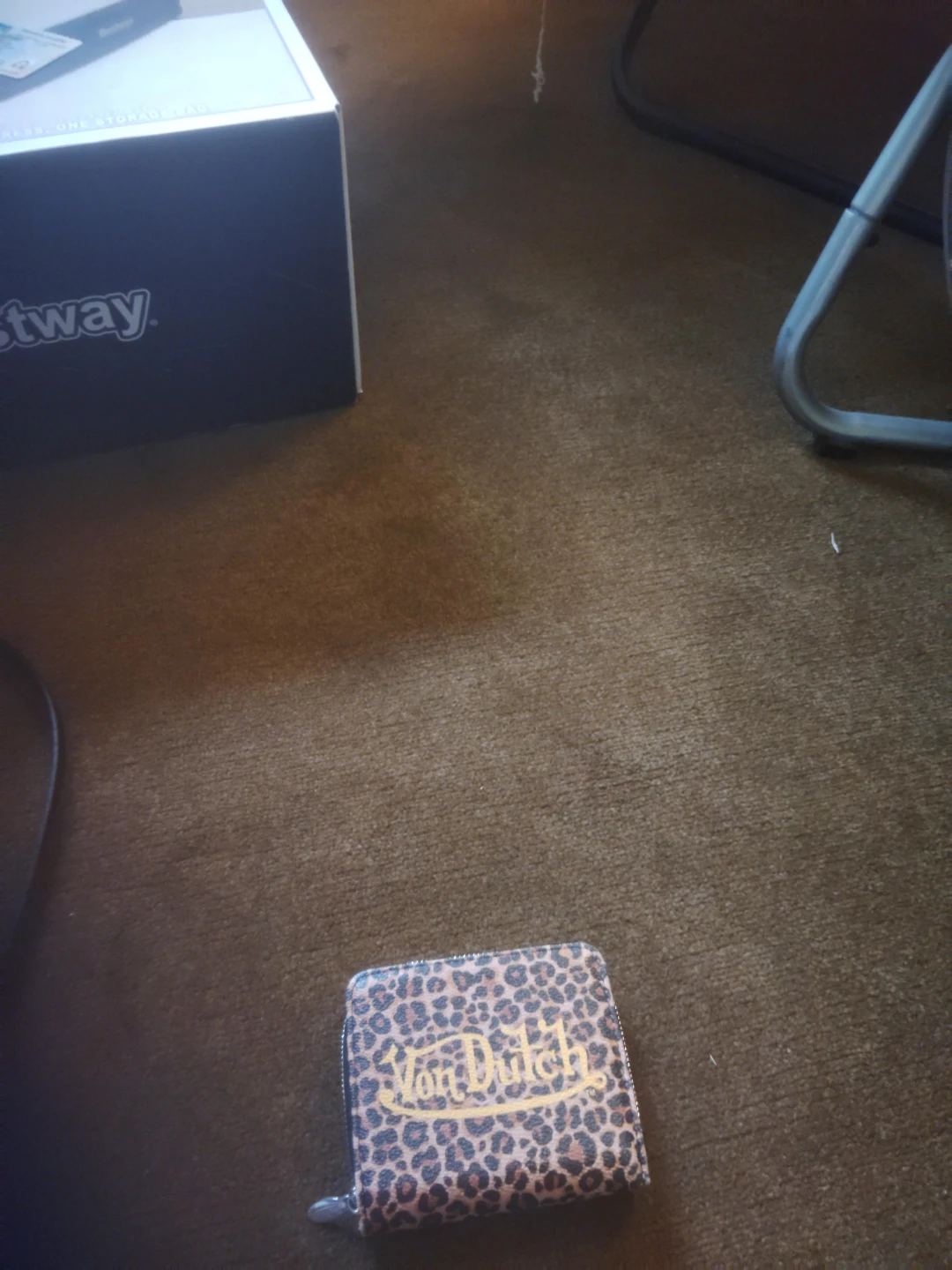 Von Dutch Leopard Print Wallet