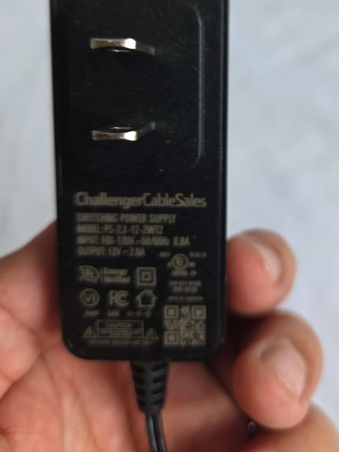 ChallengerCableSales Switching Power Supply PS-2J-12-2W12