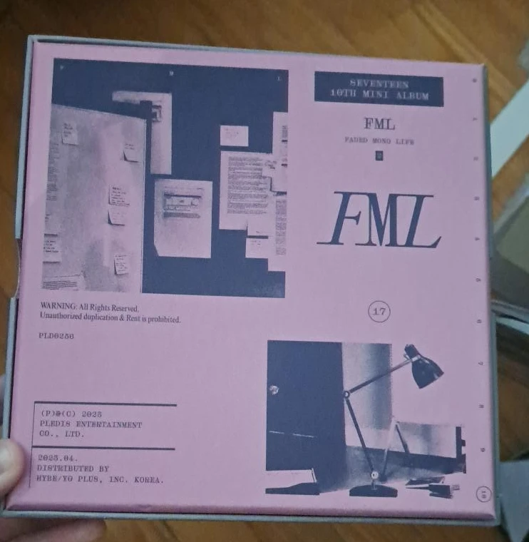 SEVENTEEN 10th Mini Album FML