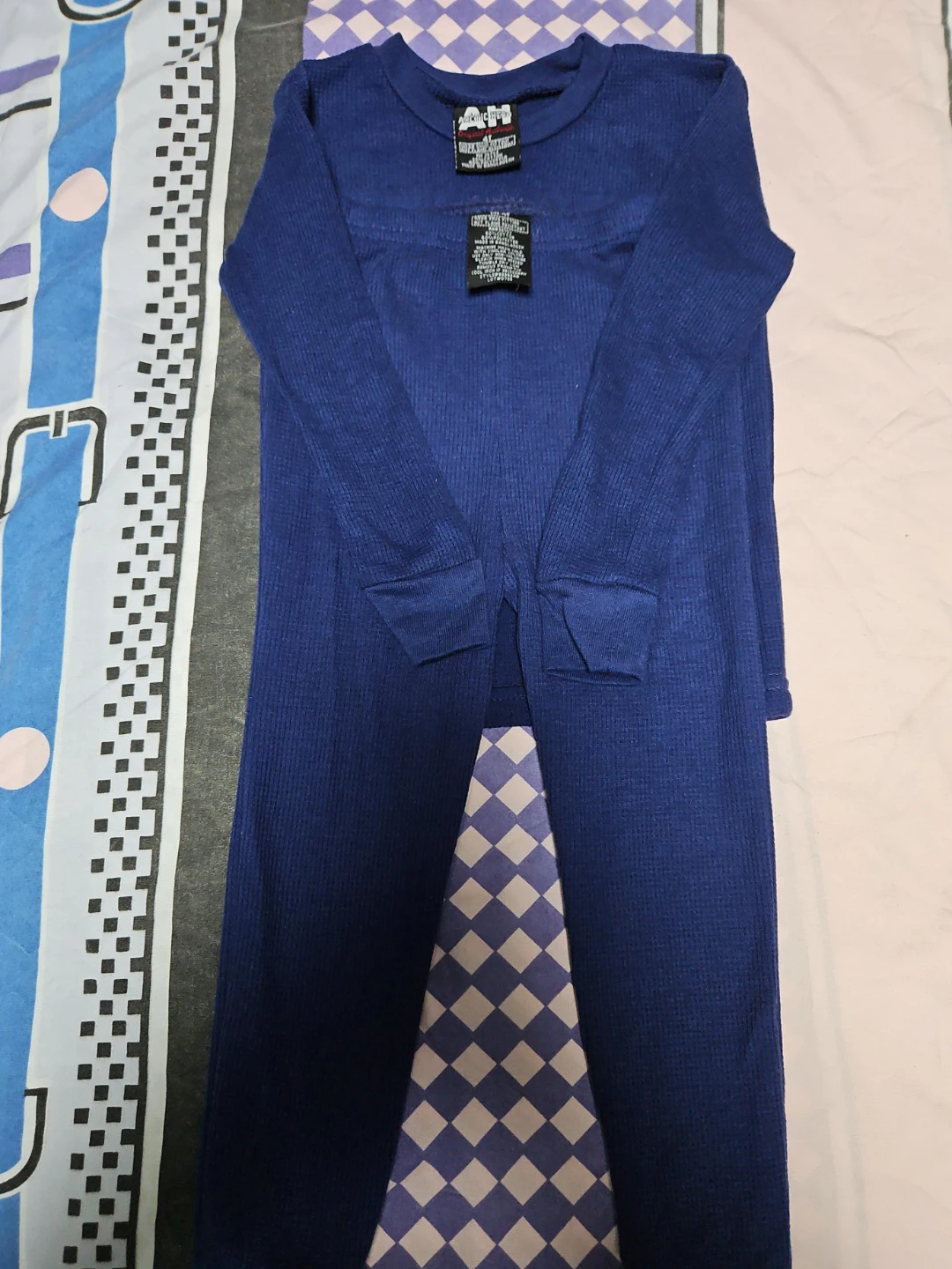 Authentic Threads Thermal Union Suit. Size 4T