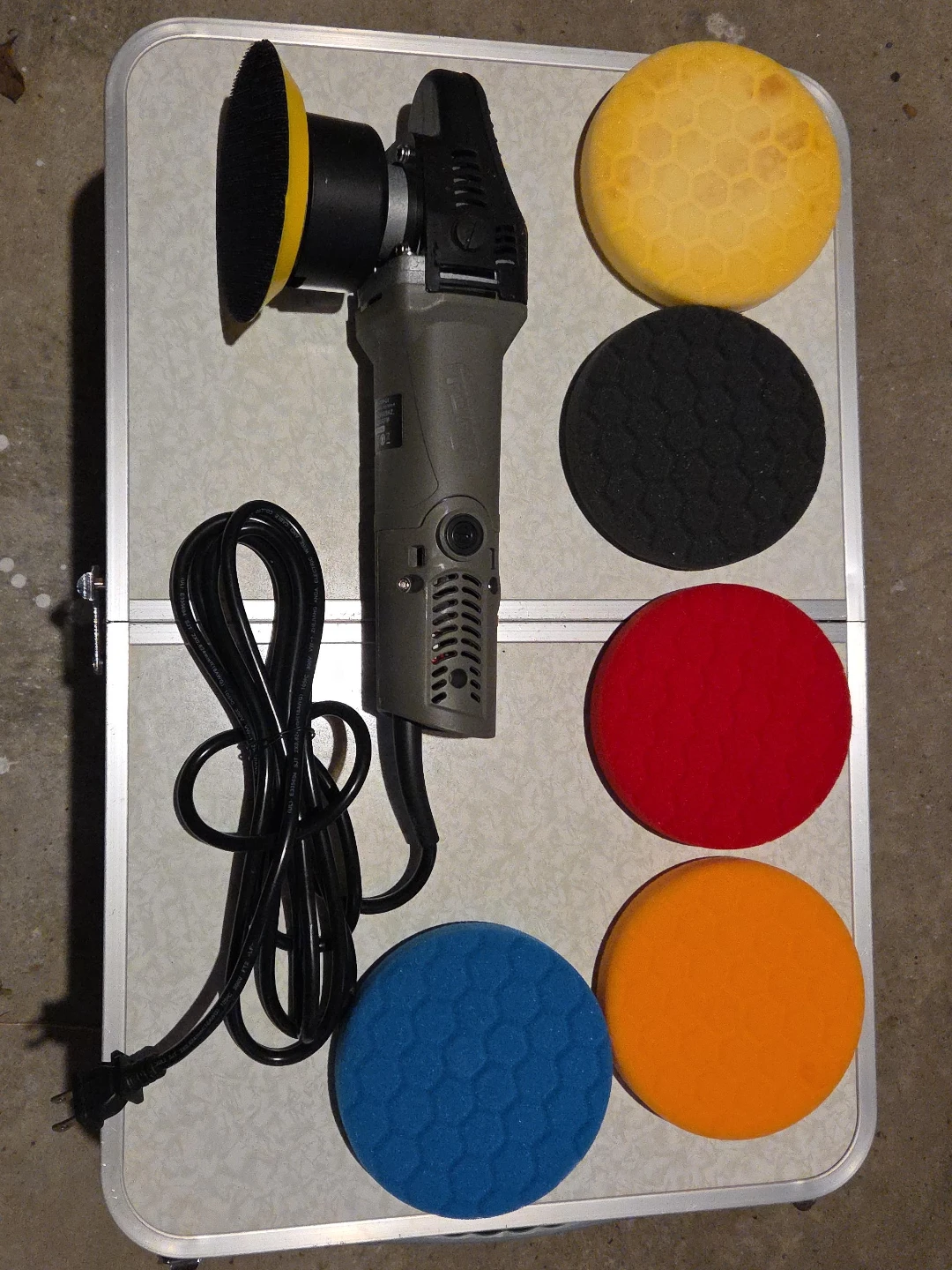 TORQX Random Orbital Polisher - Brand New + 5 Hex-Logic Pads