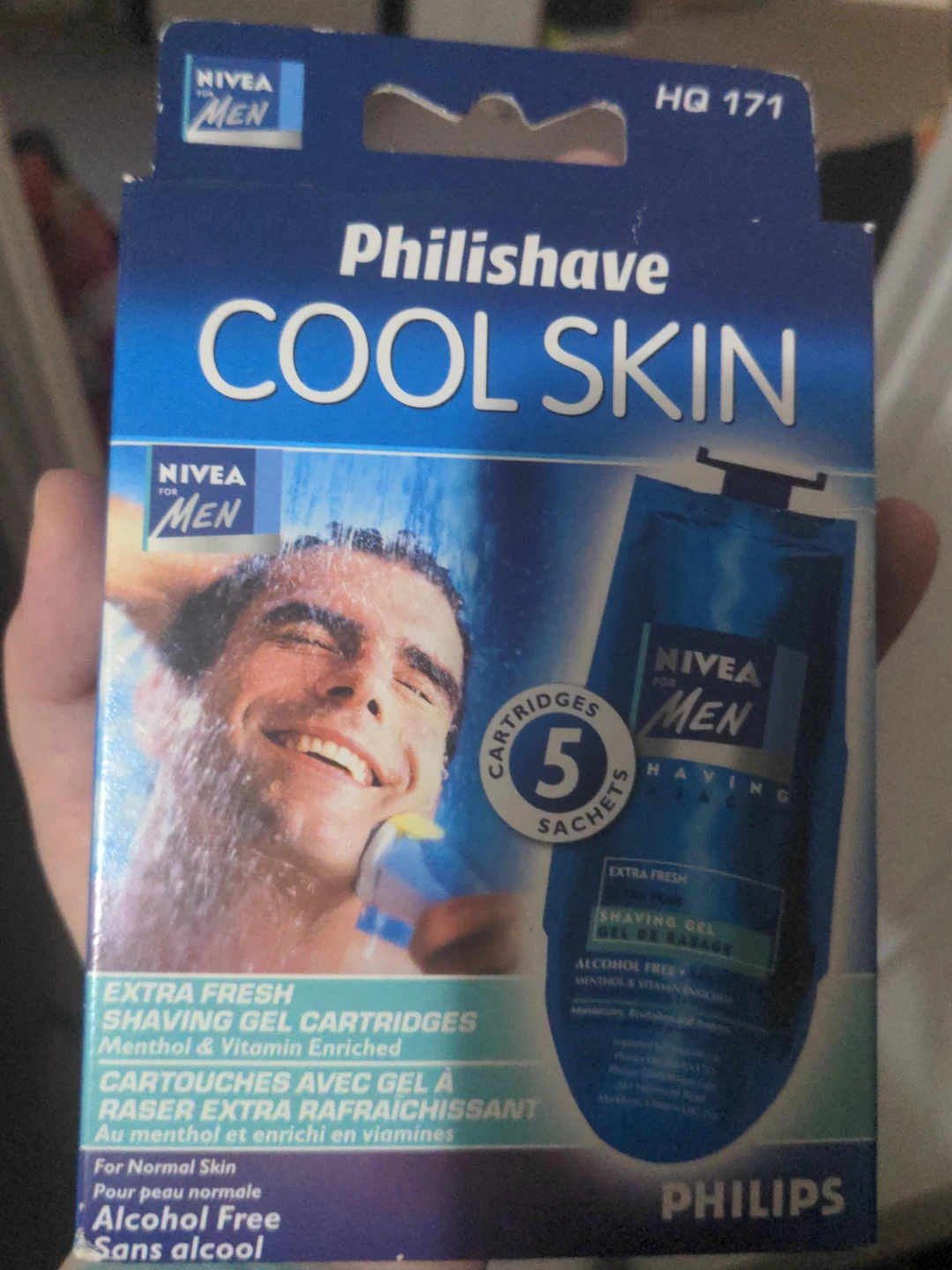 Nivea Men Philishave Cool Skin Shaving Gel Cartridges