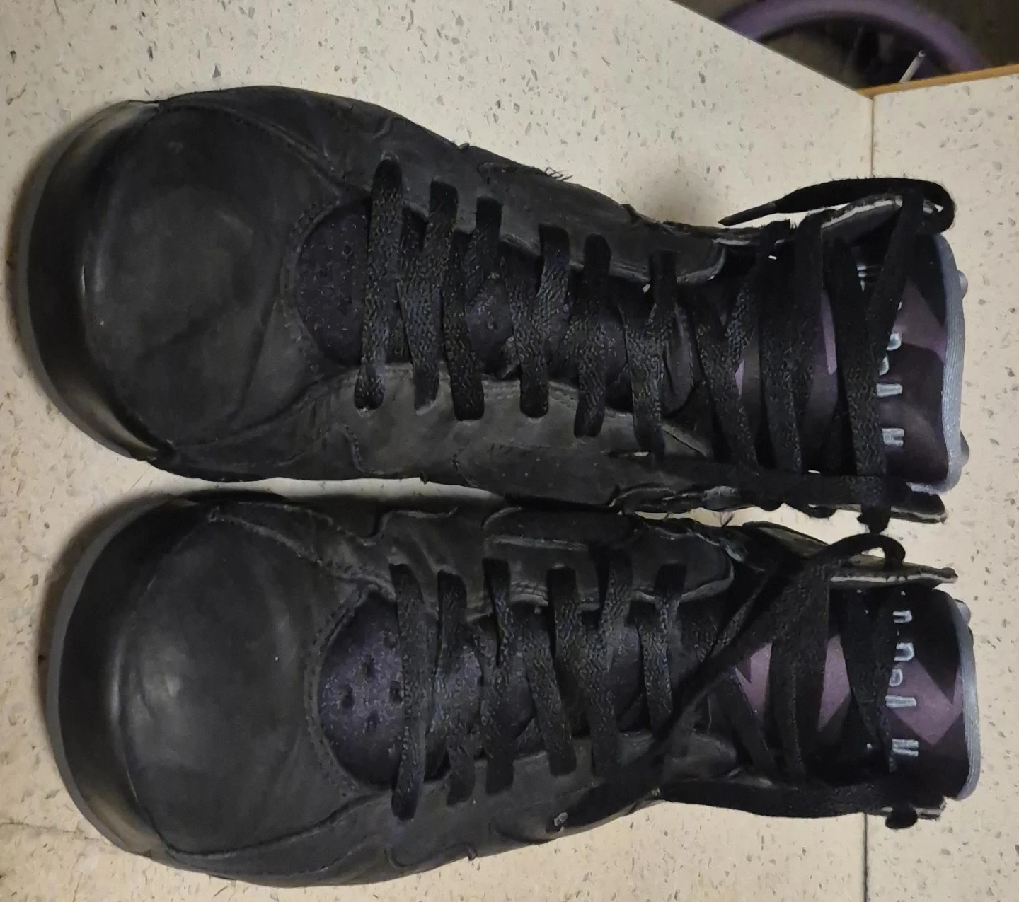 Air Jordan 7 Retro Black Sneakers