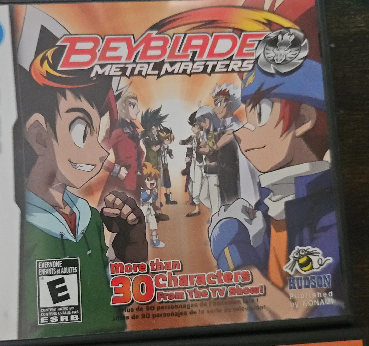 Beyblade Metal Masters Nintendo DS Game