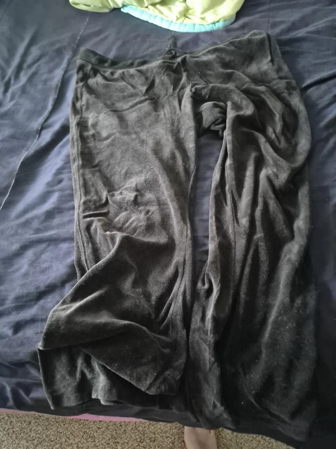 Women's Velour Joggers - Black