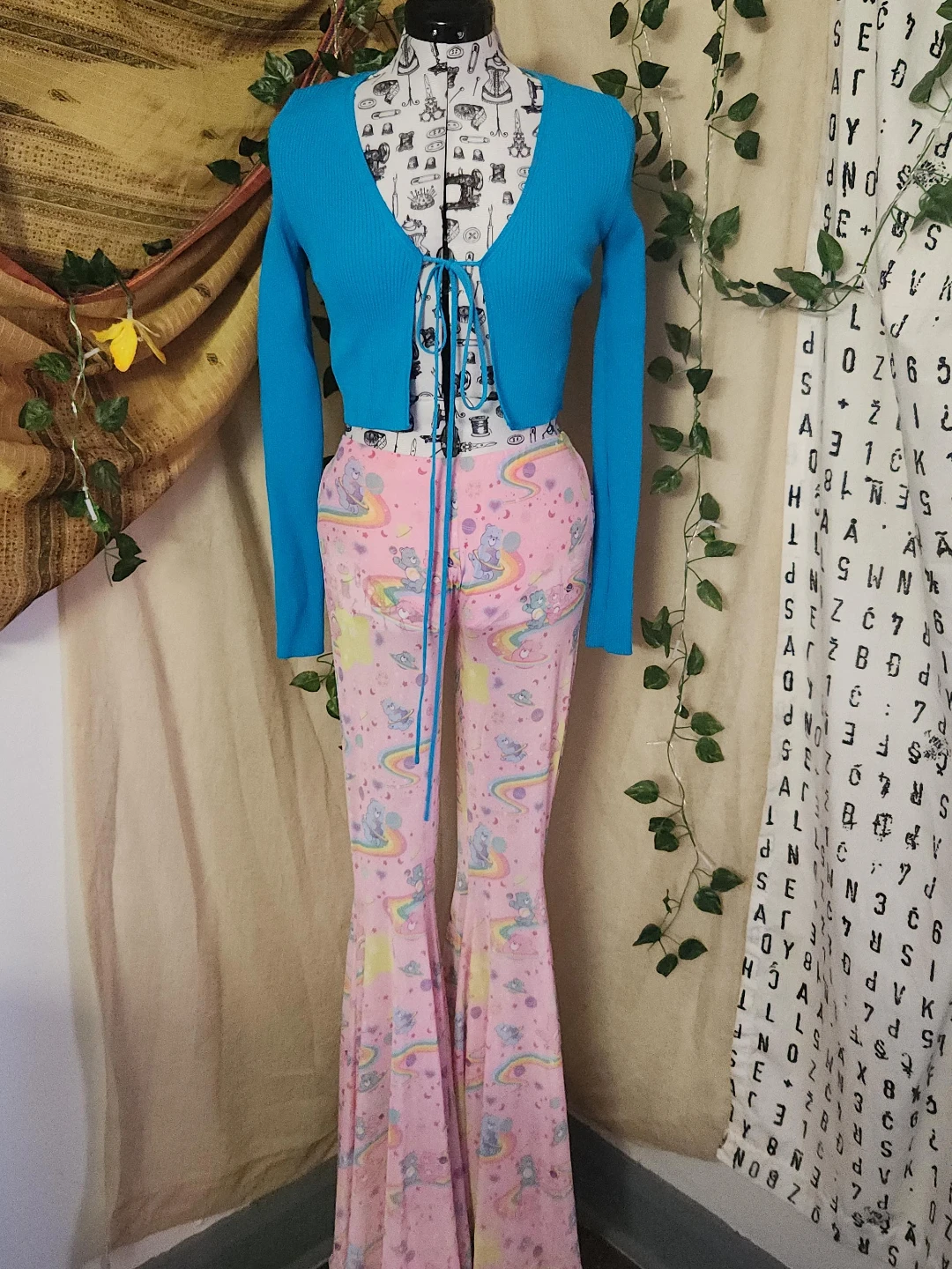 Care Bears Flared Bell Bottom Pants