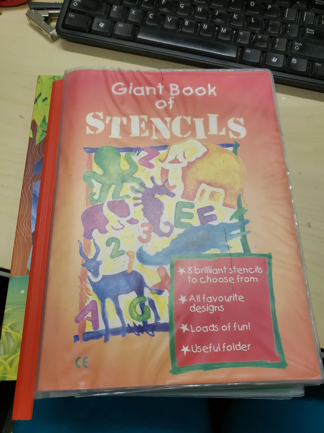 Giant Book of Stencils