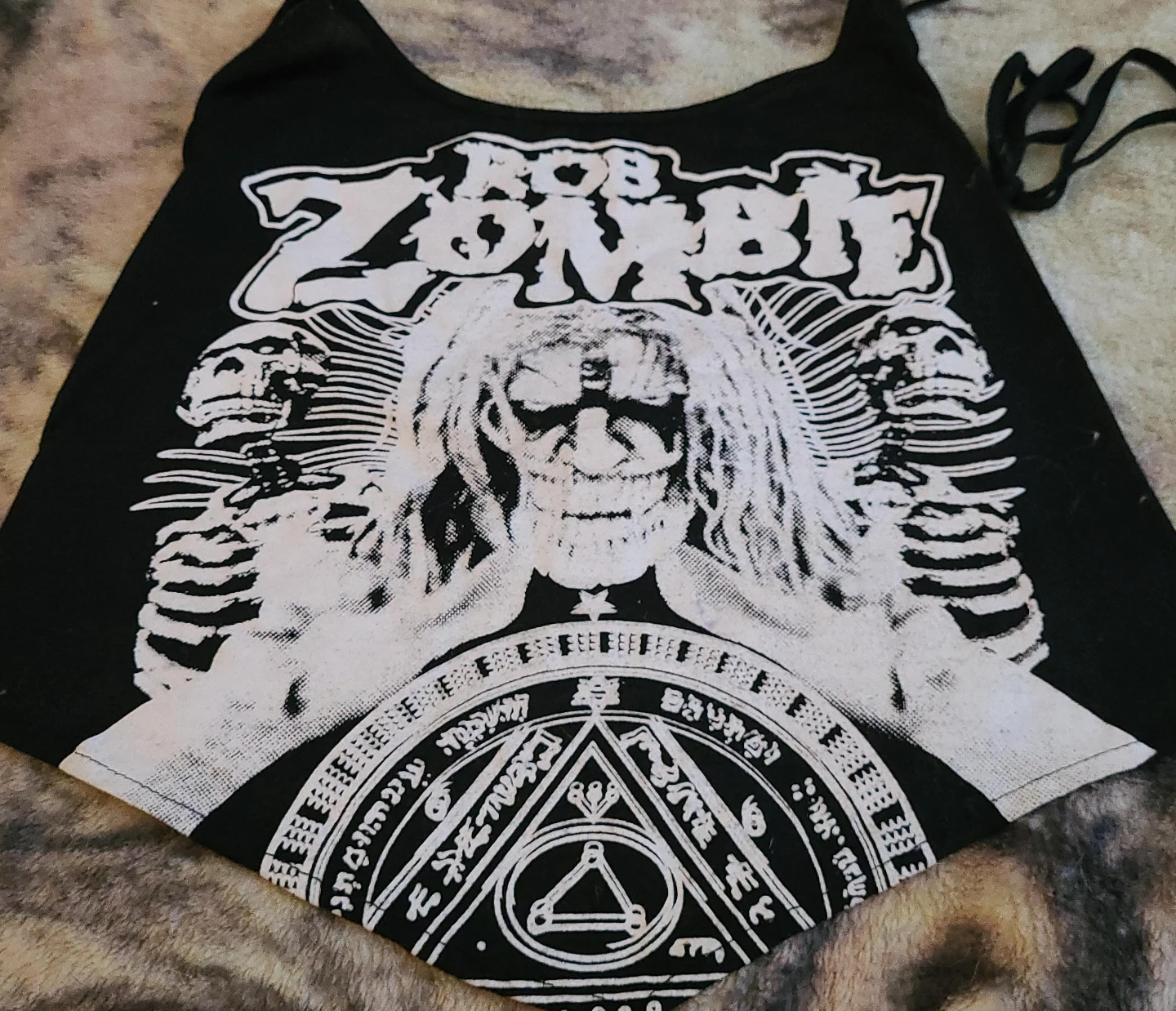 Rob Zombie Graphic Halter Top