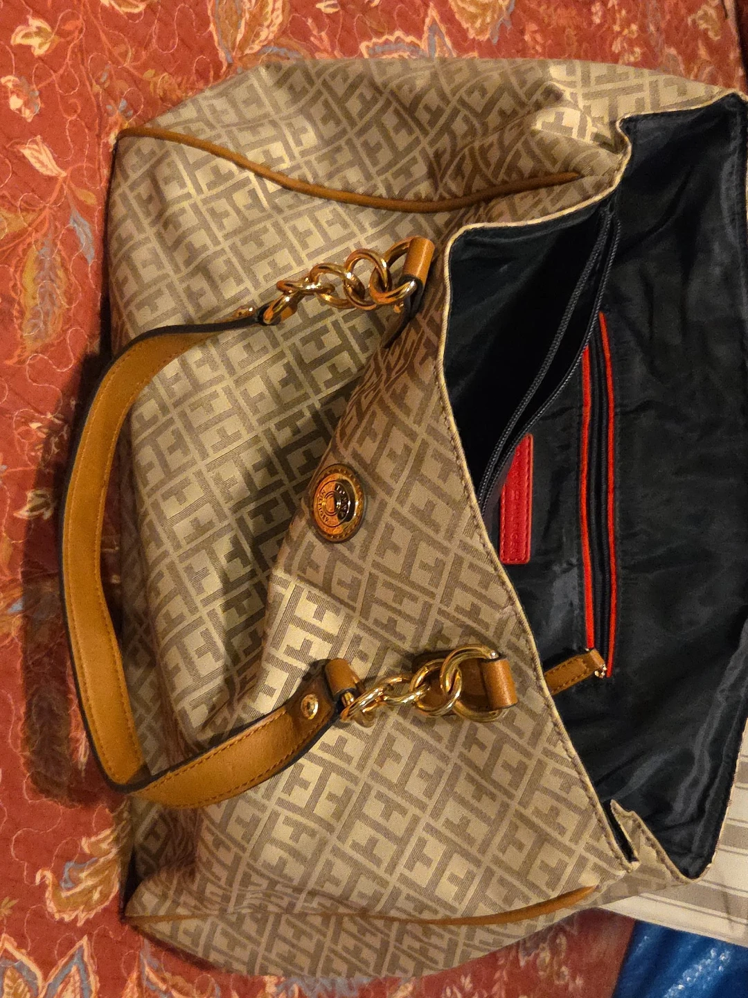 Tommy Hilfiger Monogram Tote Bag