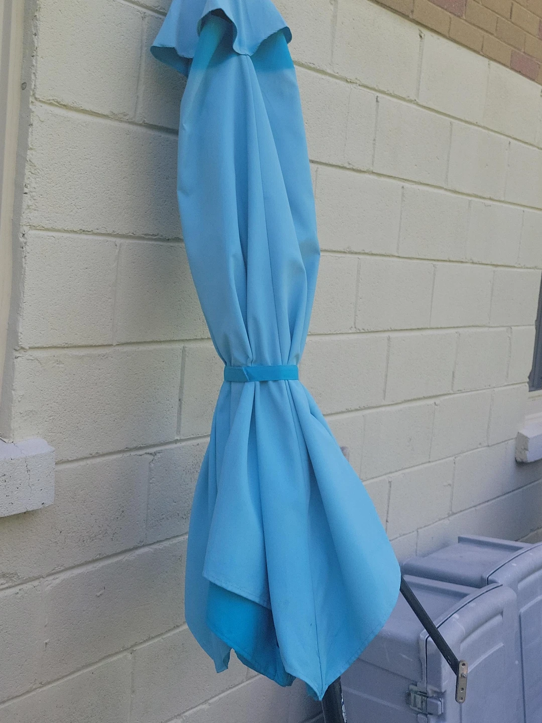 Blue Patio Umbrella Cover