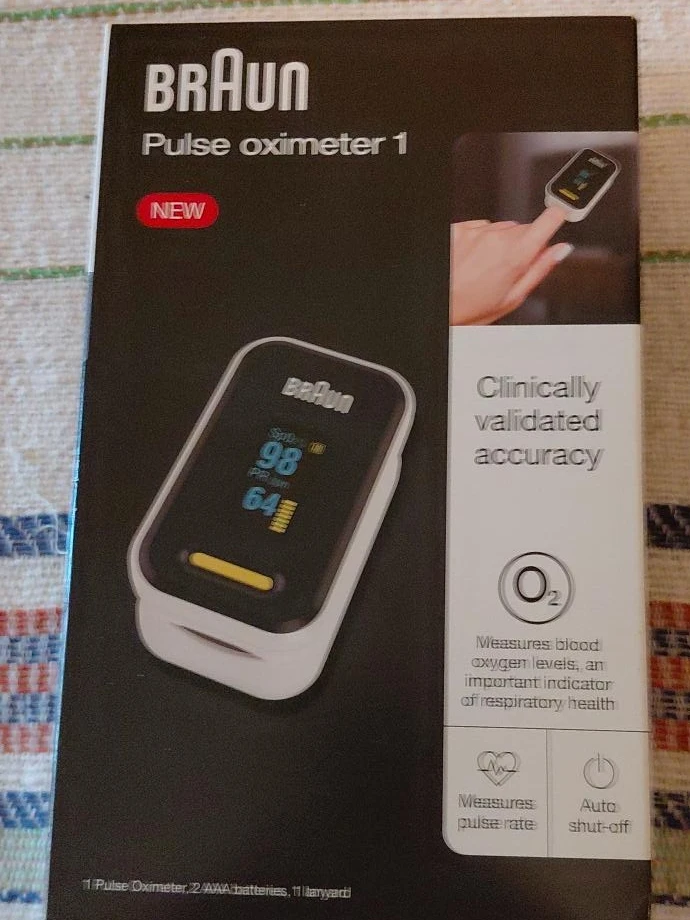 Braun Pulse Oximeter 1