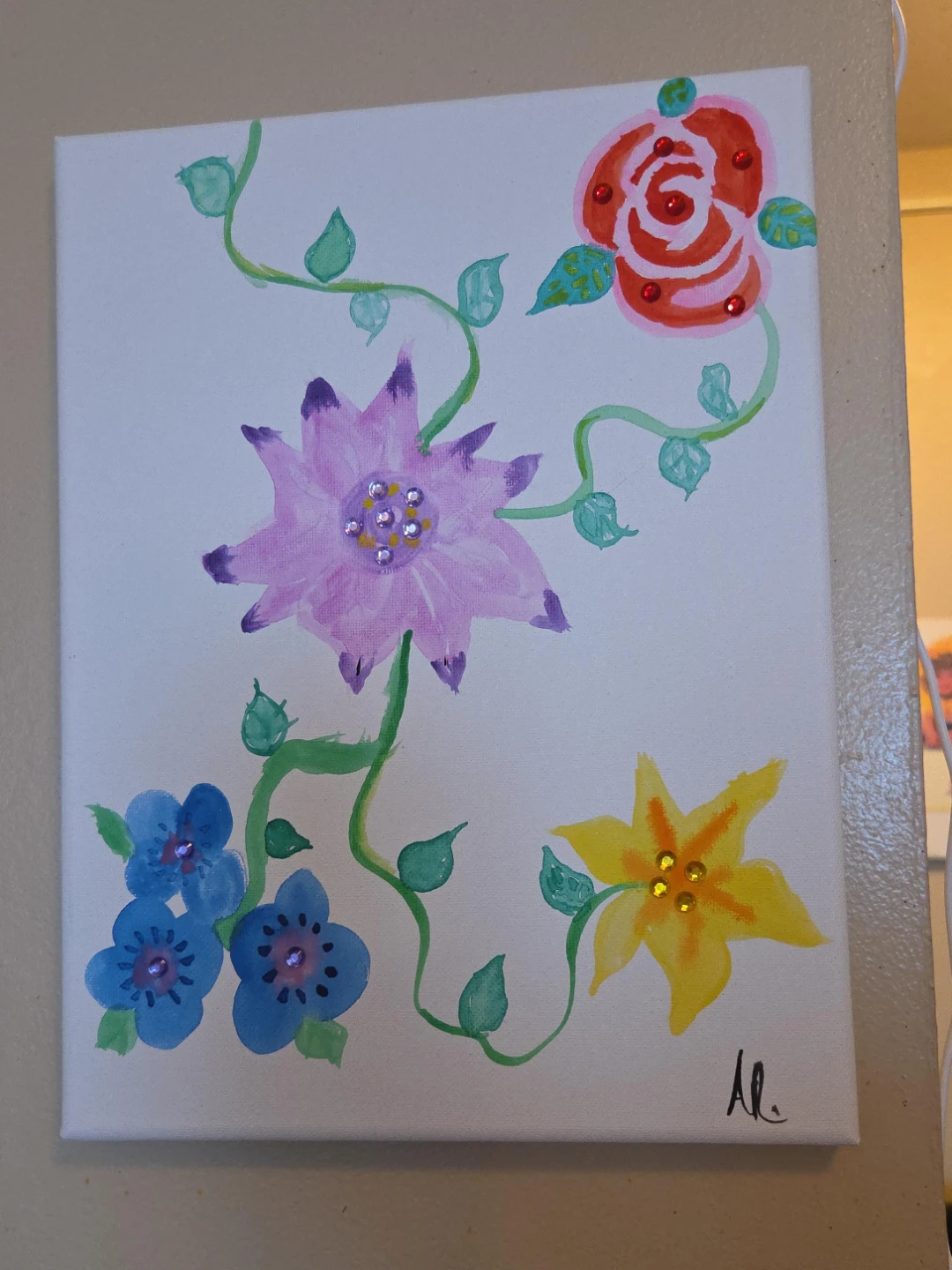 Floral Canvas Art Painting