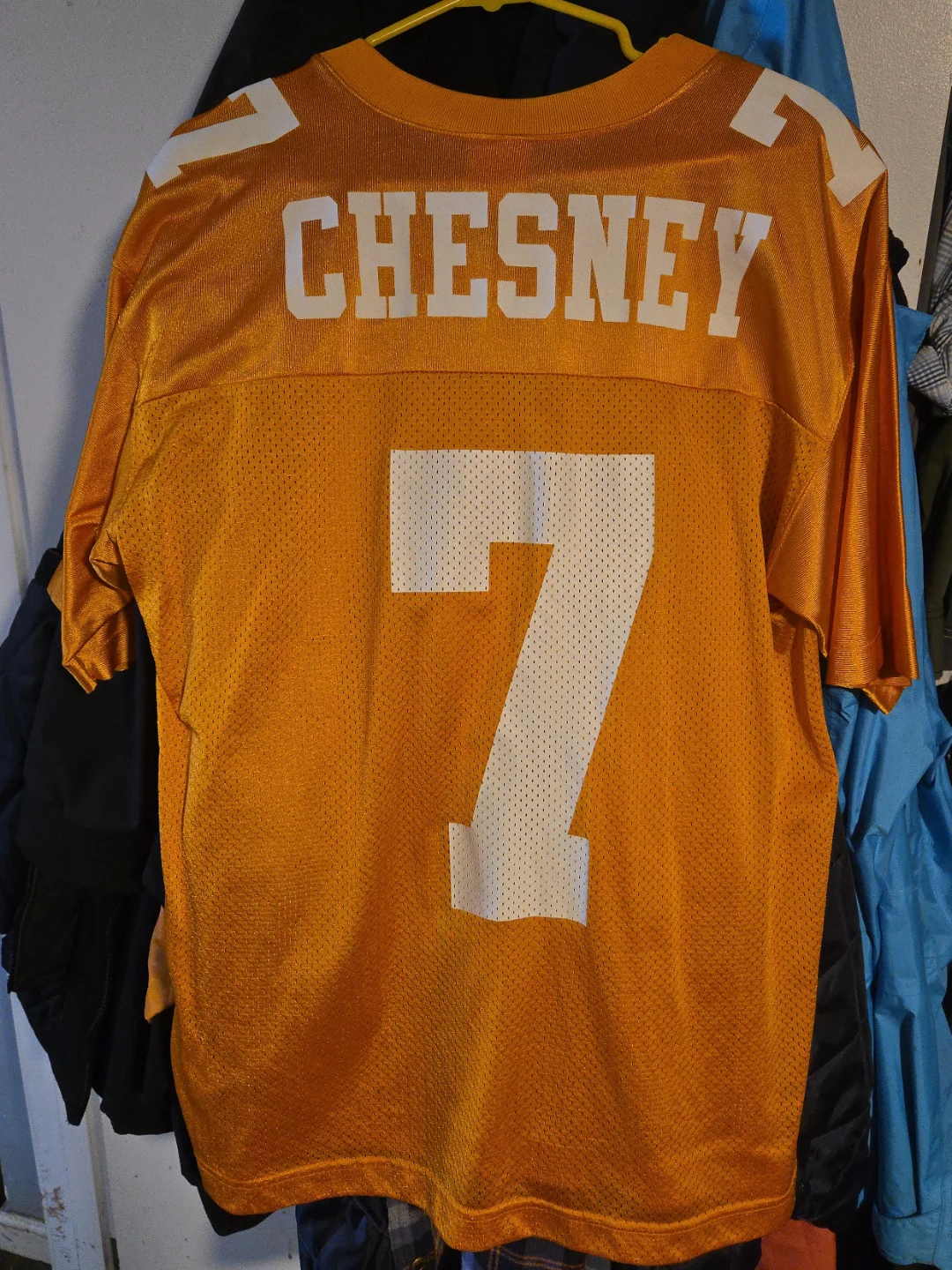 Adidas Tennessee Volunteers #7 Chesney Football Jersey