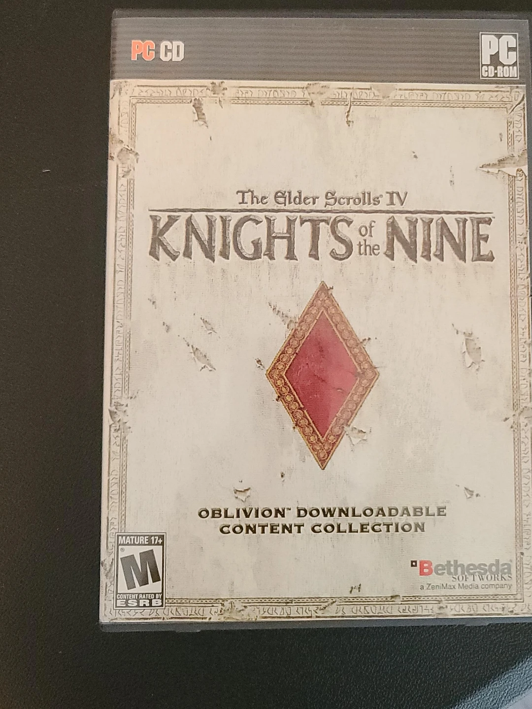 The Elder Scrolls IV Knights of the Nine PC CD