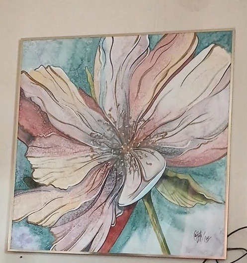 Framed Floral Wall Art