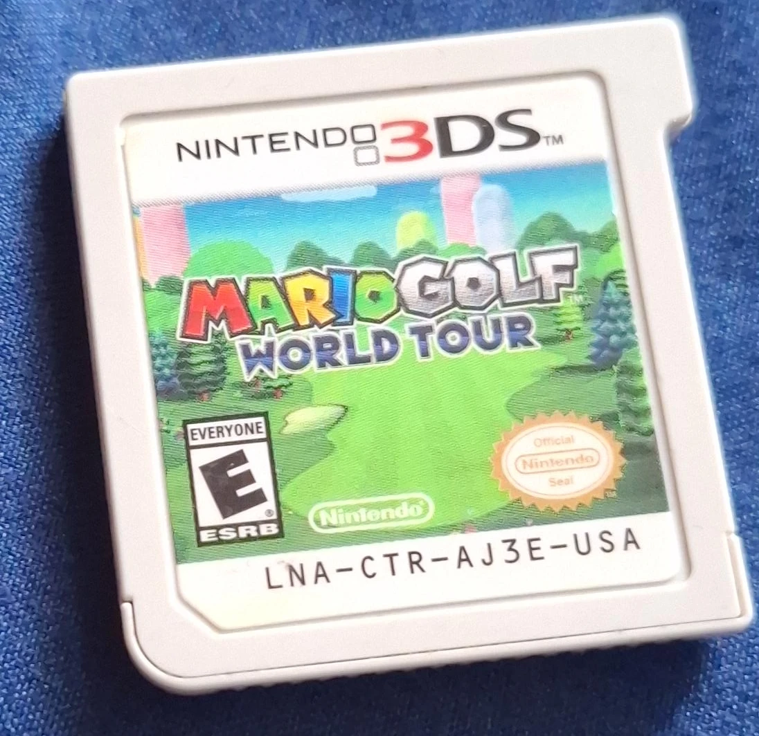 Nintendo 3DS Mario Golf World Tour Game Cartridge