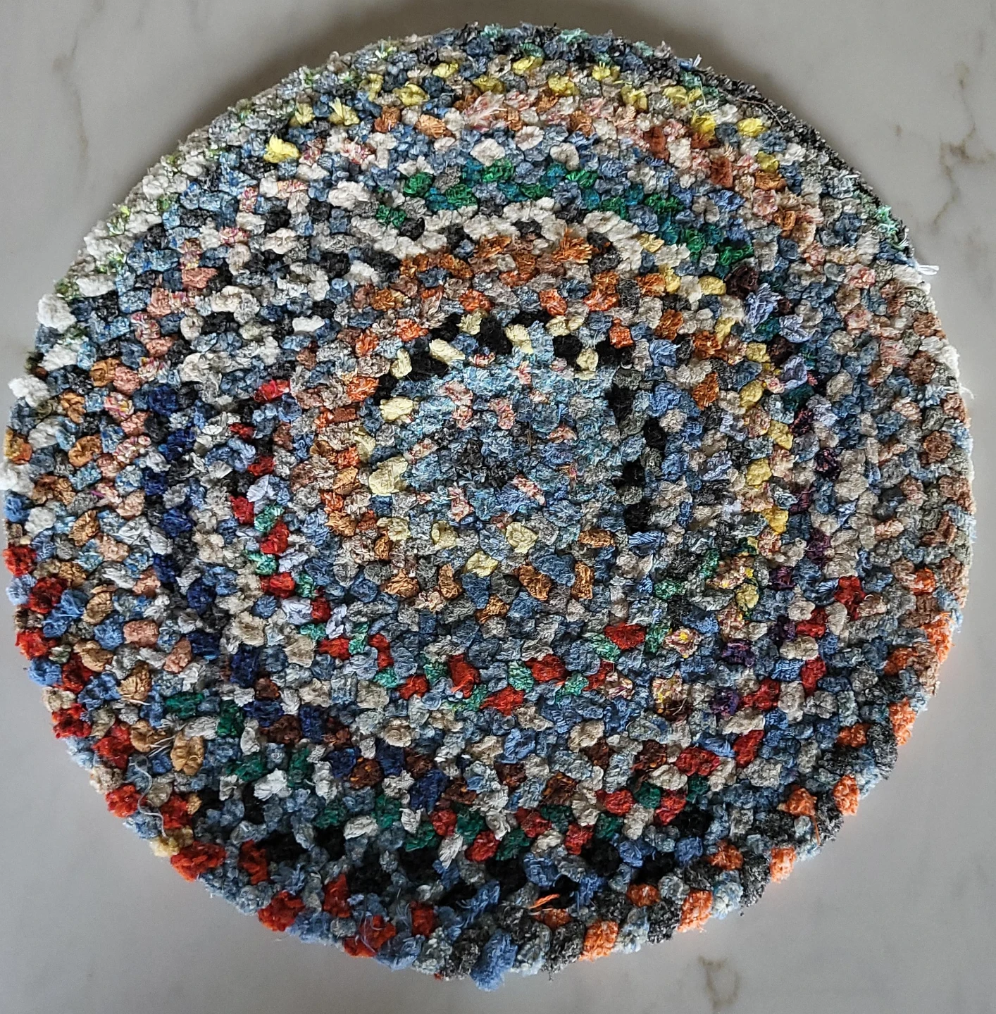 Hand Made Round Woven Place Mat