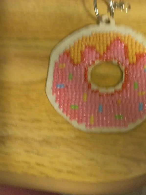 Donut key chain