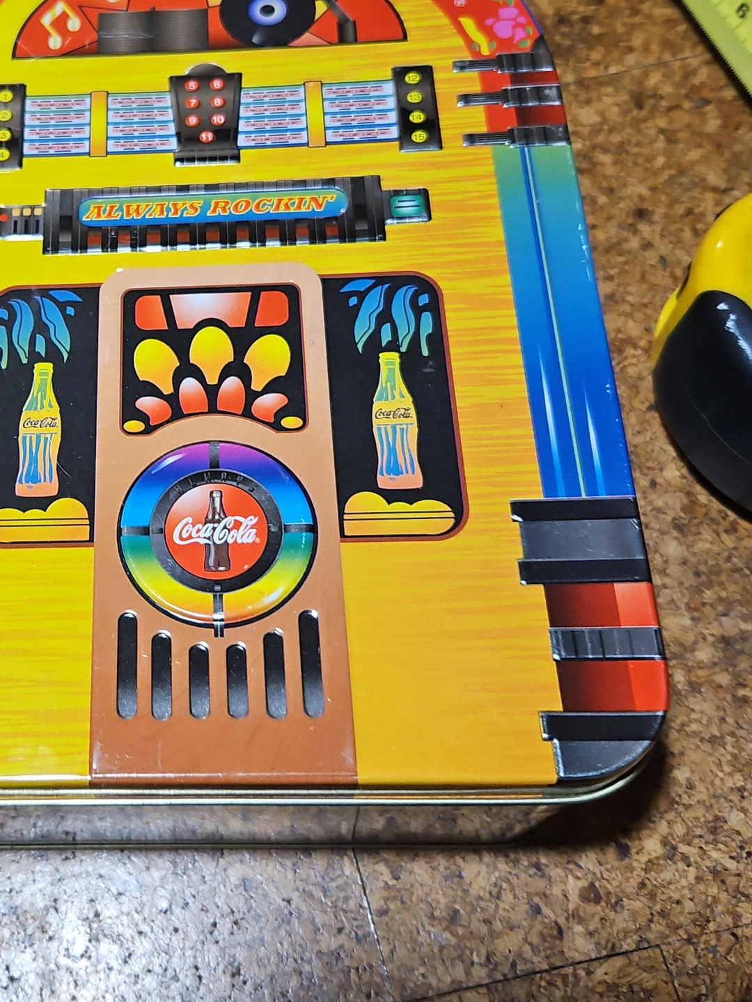 Coca-Cola Jukebox Tin Box