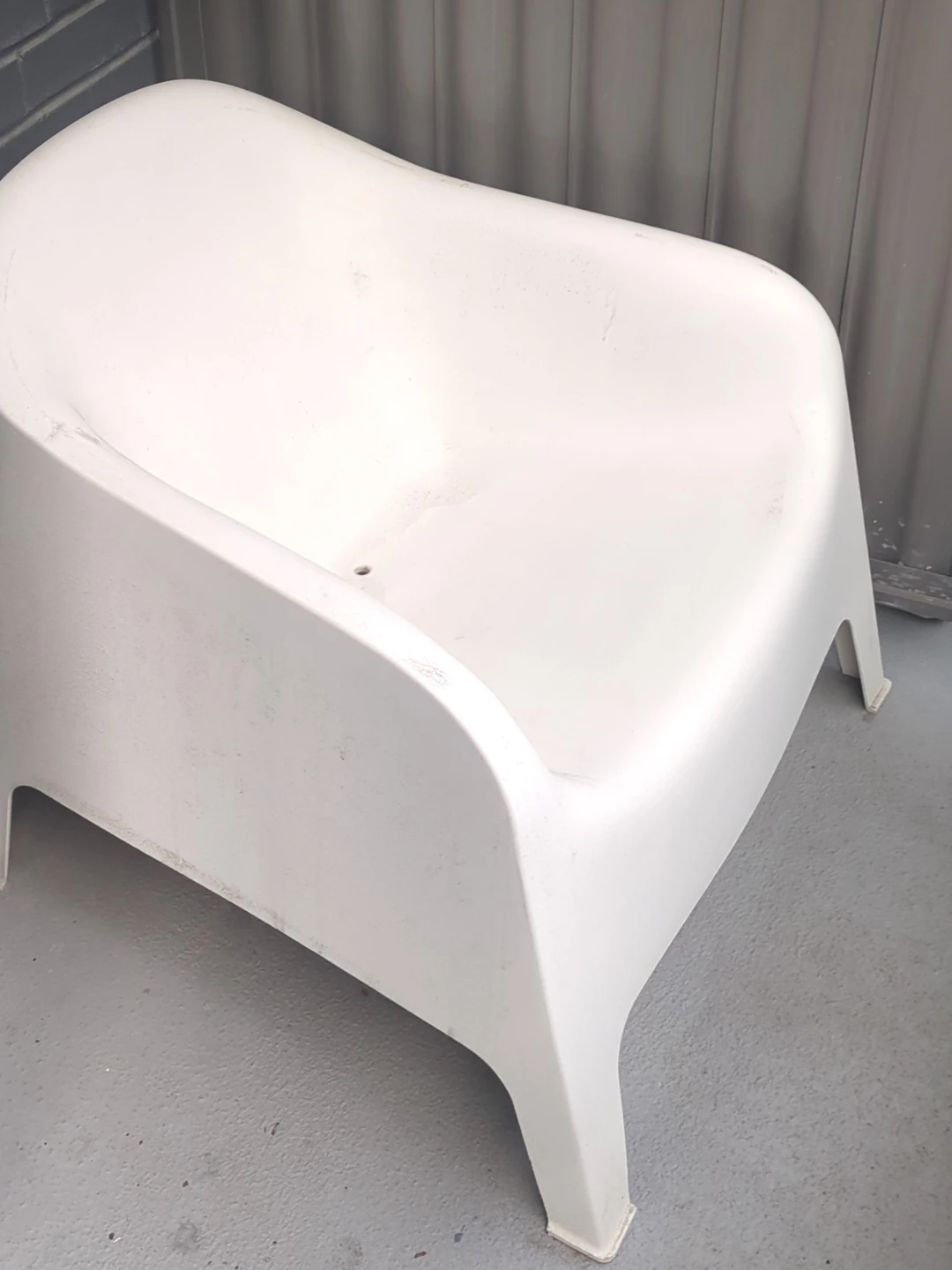 IKEA SKARPÖ Armchair, Outdoor, White