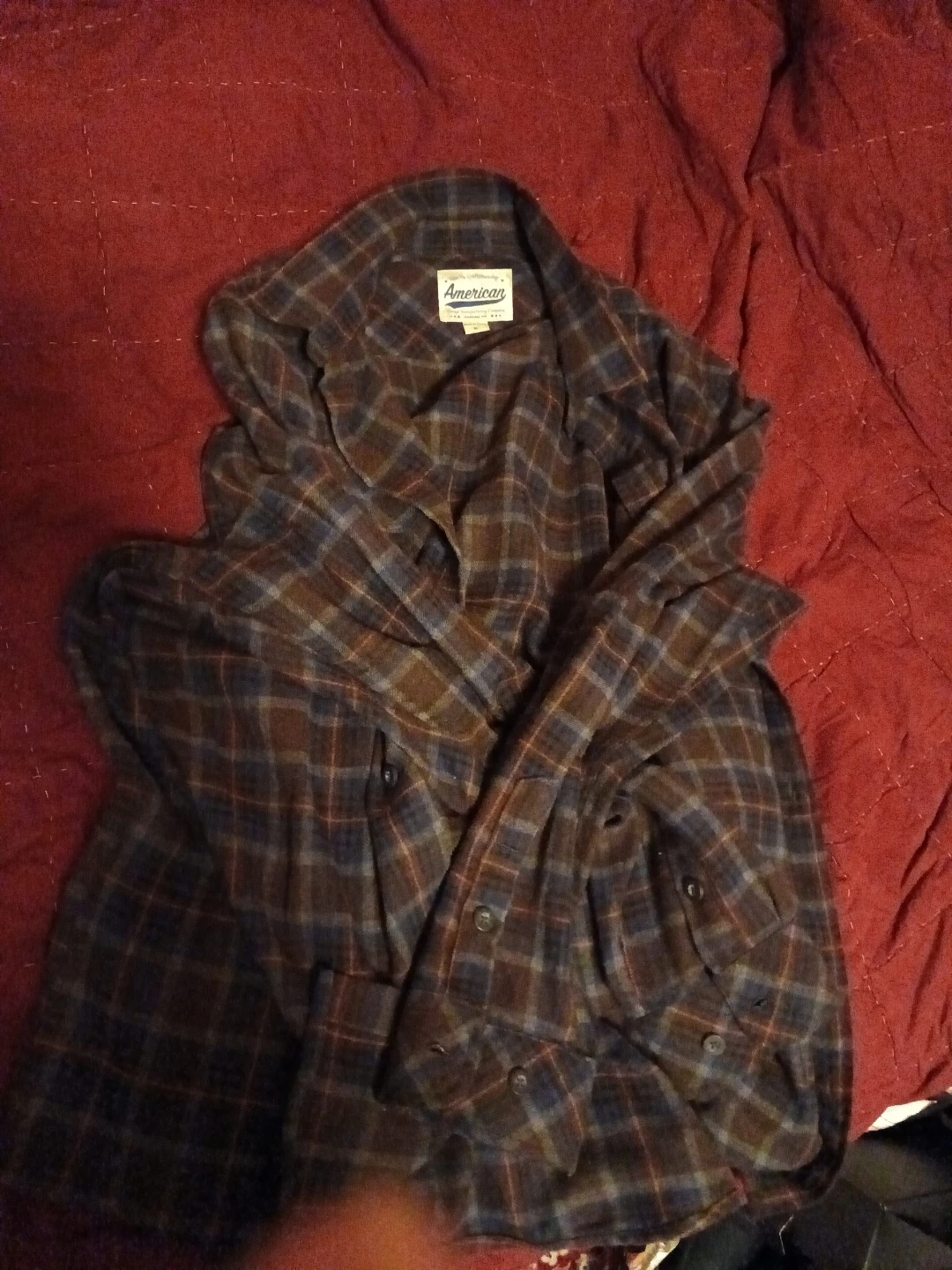 American brand  Plaid Flannel