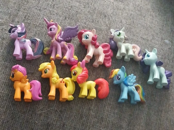 My Little Pony Figurines - Lot of 10
