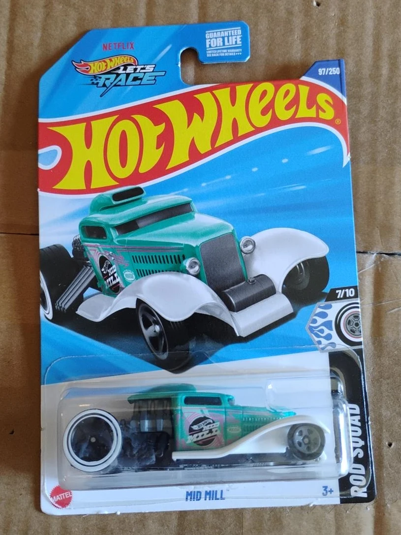 Hot Wheels Mid Mill Rod Squad Diecast Car