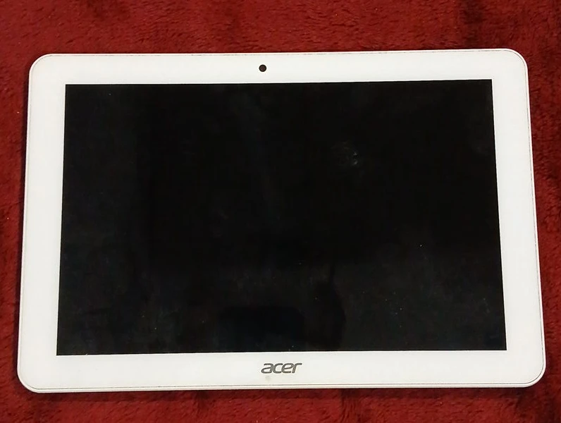 Acer Tablet with Stickers