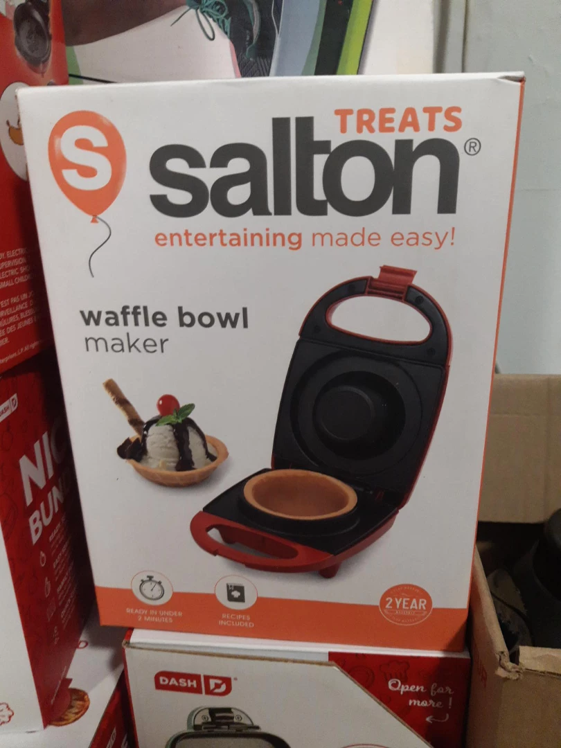 Salton Waffle Bowl Maker