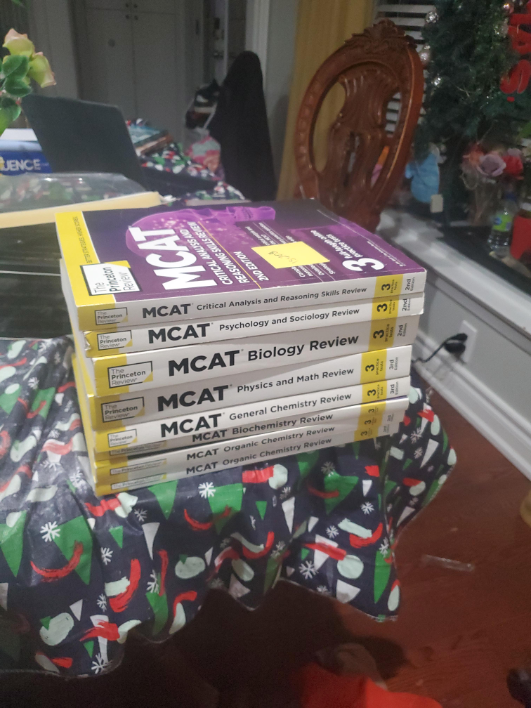 The Princeton Review MCAT Books - 7 Volume Set